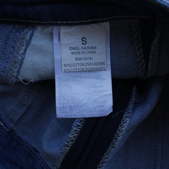 MACHINE by nouvelle mode Womans Vintage Jean Skort 🌵26 - Picture 5 of 11